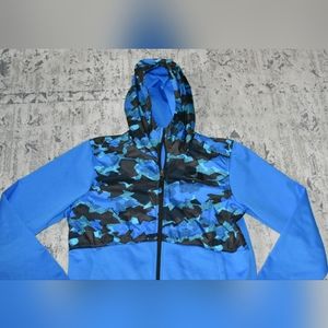 The North Face Blue Boys Full Zip SZ XL
